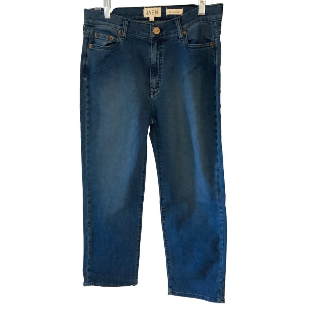 NWT JAEN HIGH-RISE MOM LINCOLN JEANS SKY BLUE 30